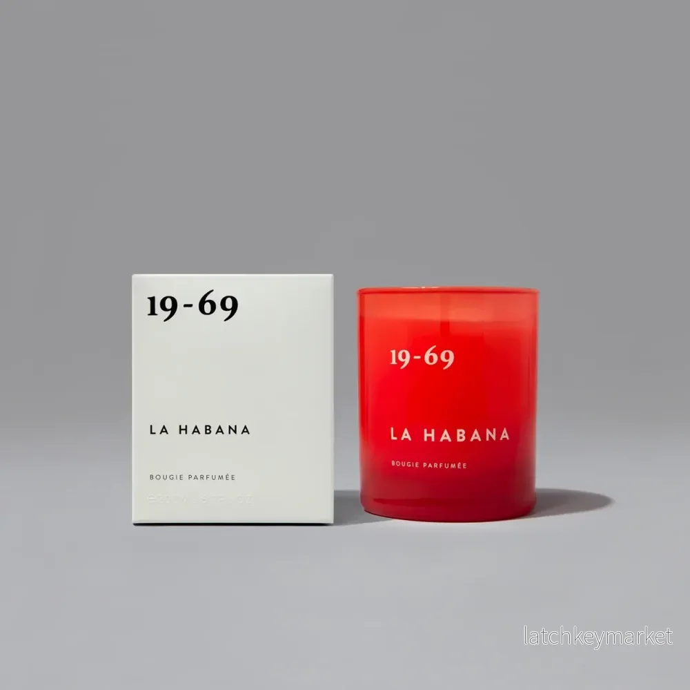 19-69 La Habana Bougie Parfumée