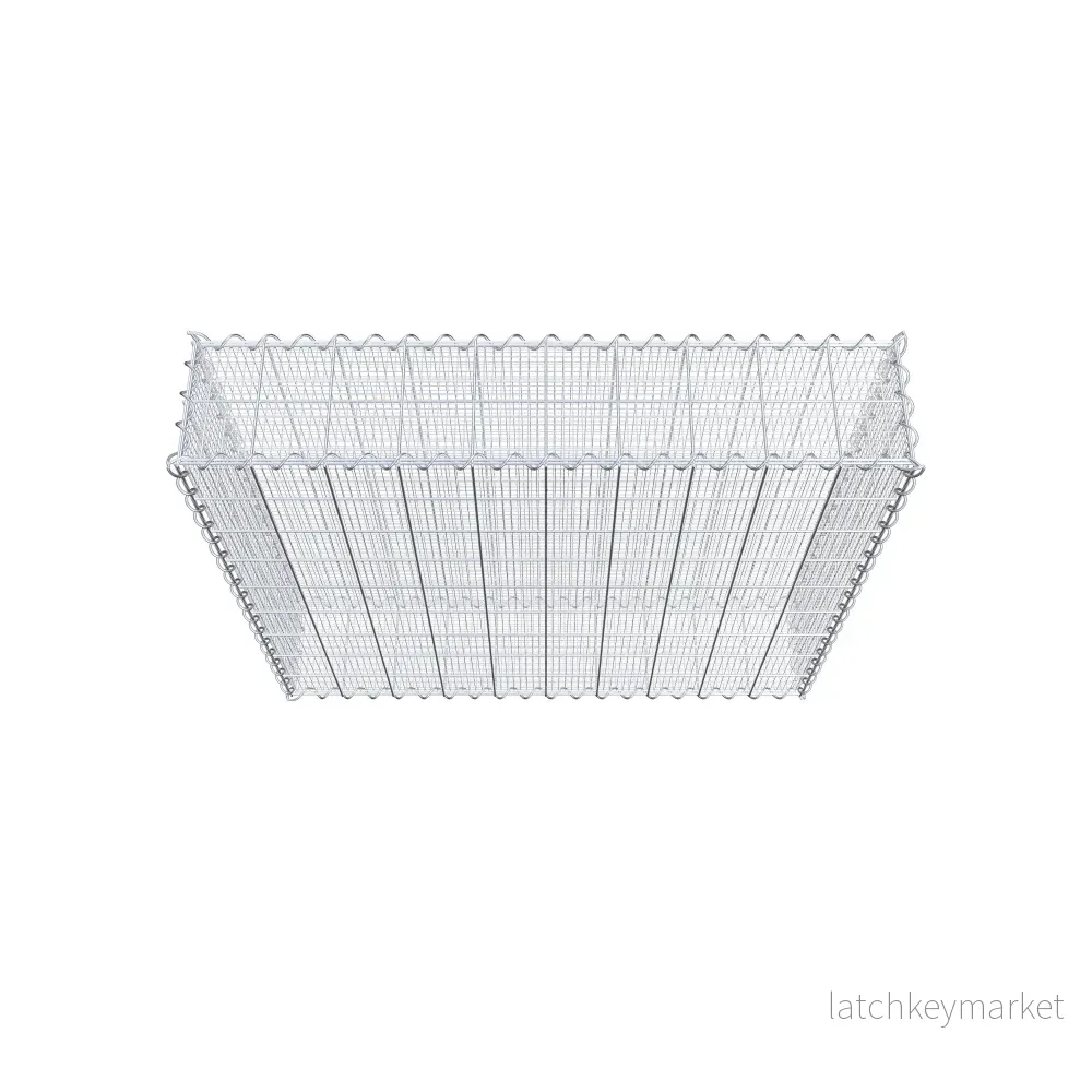 Sandgabion 100 cm x 90 cm x 20 cm (L x H x D), maskstorlek 10 cm x 10 cm, spiral - Bild 3
