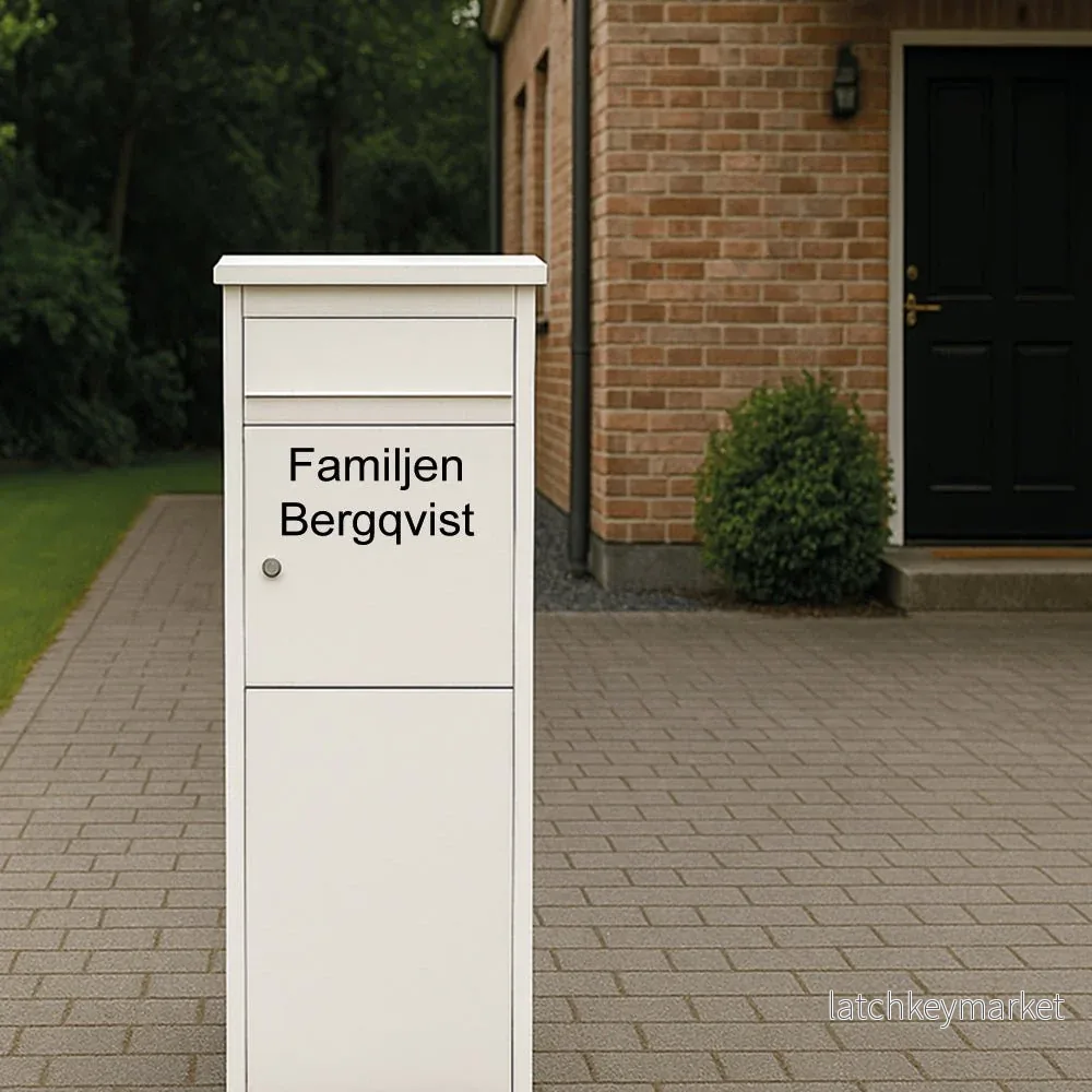 Namn till brevlåda – 2 rader Namn till brevlåda – 2 rader