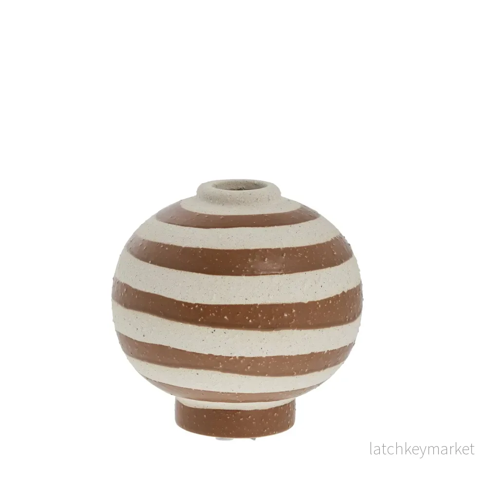 Aniella vas H13,5 cm. brun keramik Aniella vas H13,5 cm. brun keramik