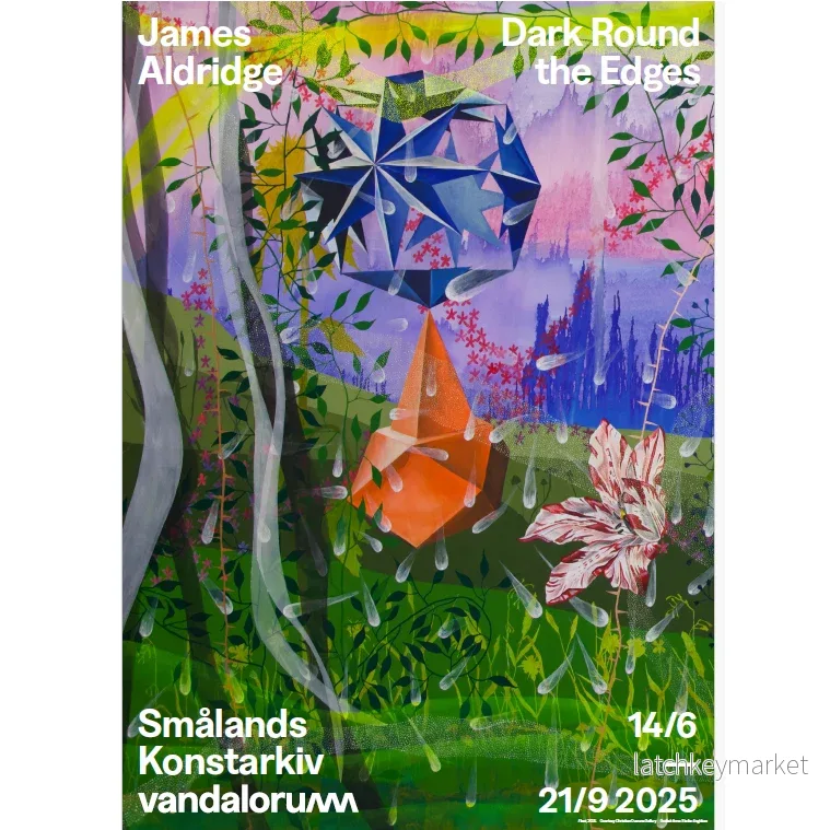 Affisch James Aldridge – Dark Round the Edges