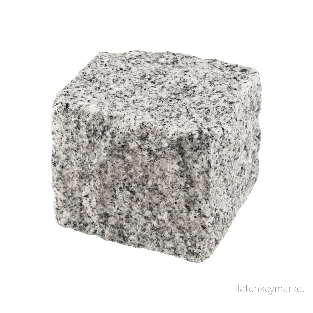 Smågatsten Bergama Granit Grå Rustik 8/10 - Bild 2