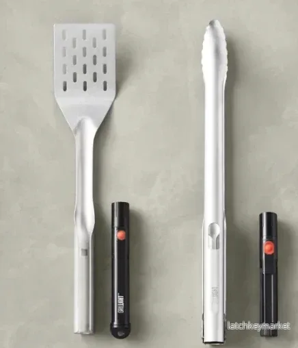 Grillverkyg i 2-p med lyse - GrillLight LED - NY - Bild 2