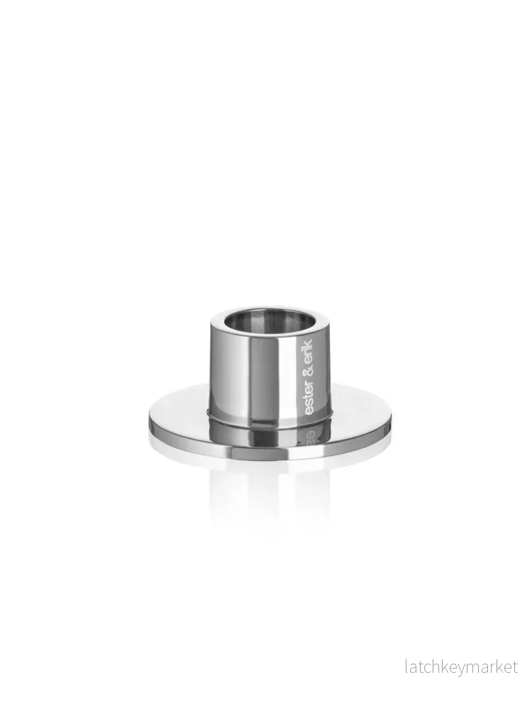 2-pack Ester & Erik Ljushållare, Silver, Small