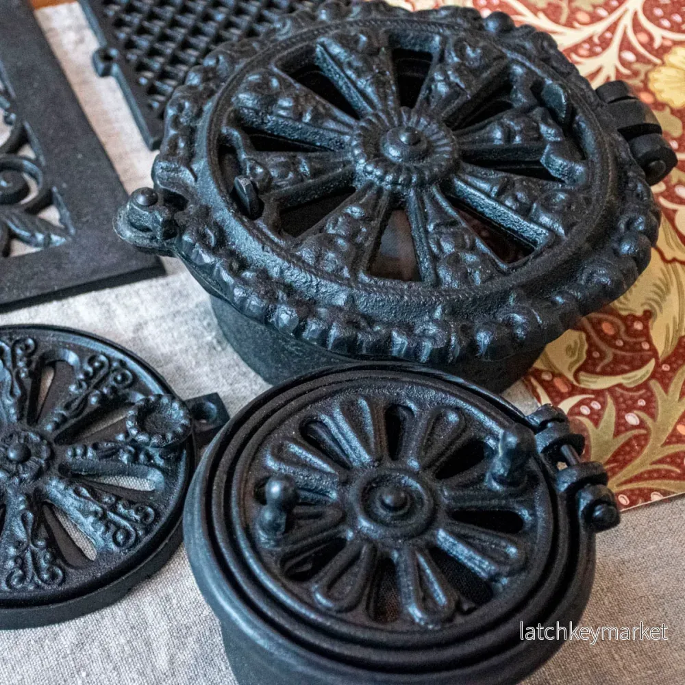 Rosettventil med stos 145 mm ornamenterad - Bild 2