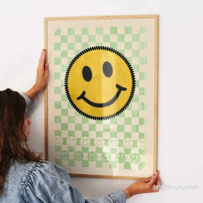 Poster Smiles Green Poster Smiles Green