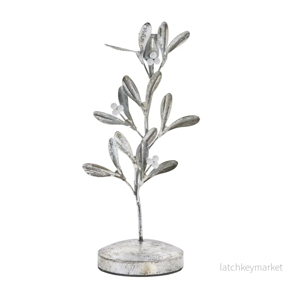 Missia ljushållare 30 cm. silver Missia ljushållare 30 cm. silver