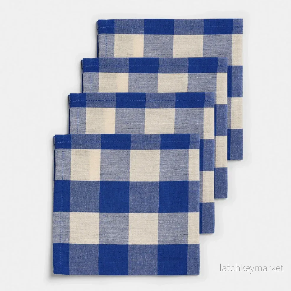 Midnatt Napkin Set Bell 4-p Midnatt Napkin Set Bell 4-p