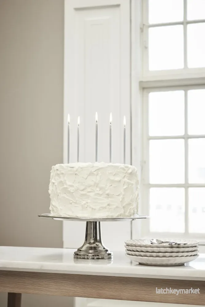 Sigrid kakfat Ø30 cm. silver - Bild 3
