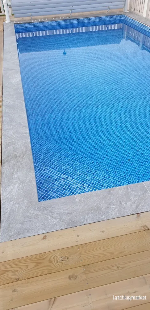 Poolsten Granitkeramik Marstrand Grå - Bild 3