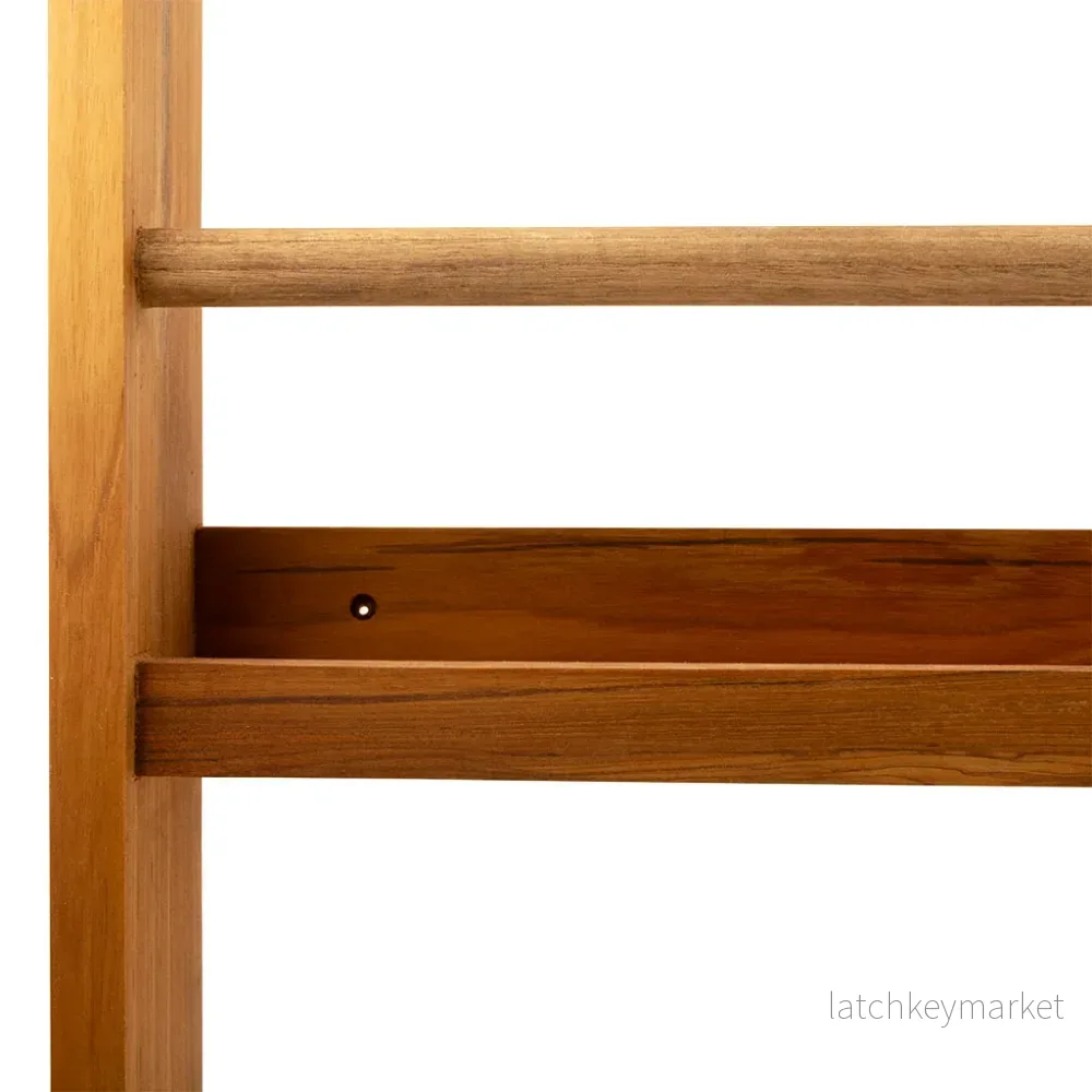 Tallrikshylla Ella i teak - Bild 3