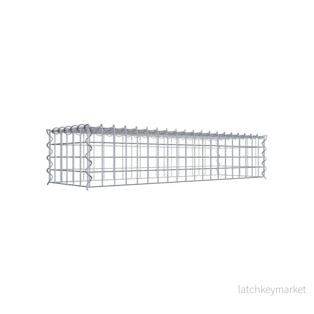 Extra gabion typ 3 100 cm x 20 cm x 30 cm (L x H x D), maskstorlek 5 cm x 5 cm, spiral Extra gabion typ 3 100 cm x 20 cm x 30 cm (L x H x D), maskstorlek 5 cm x 5 cm, spiral