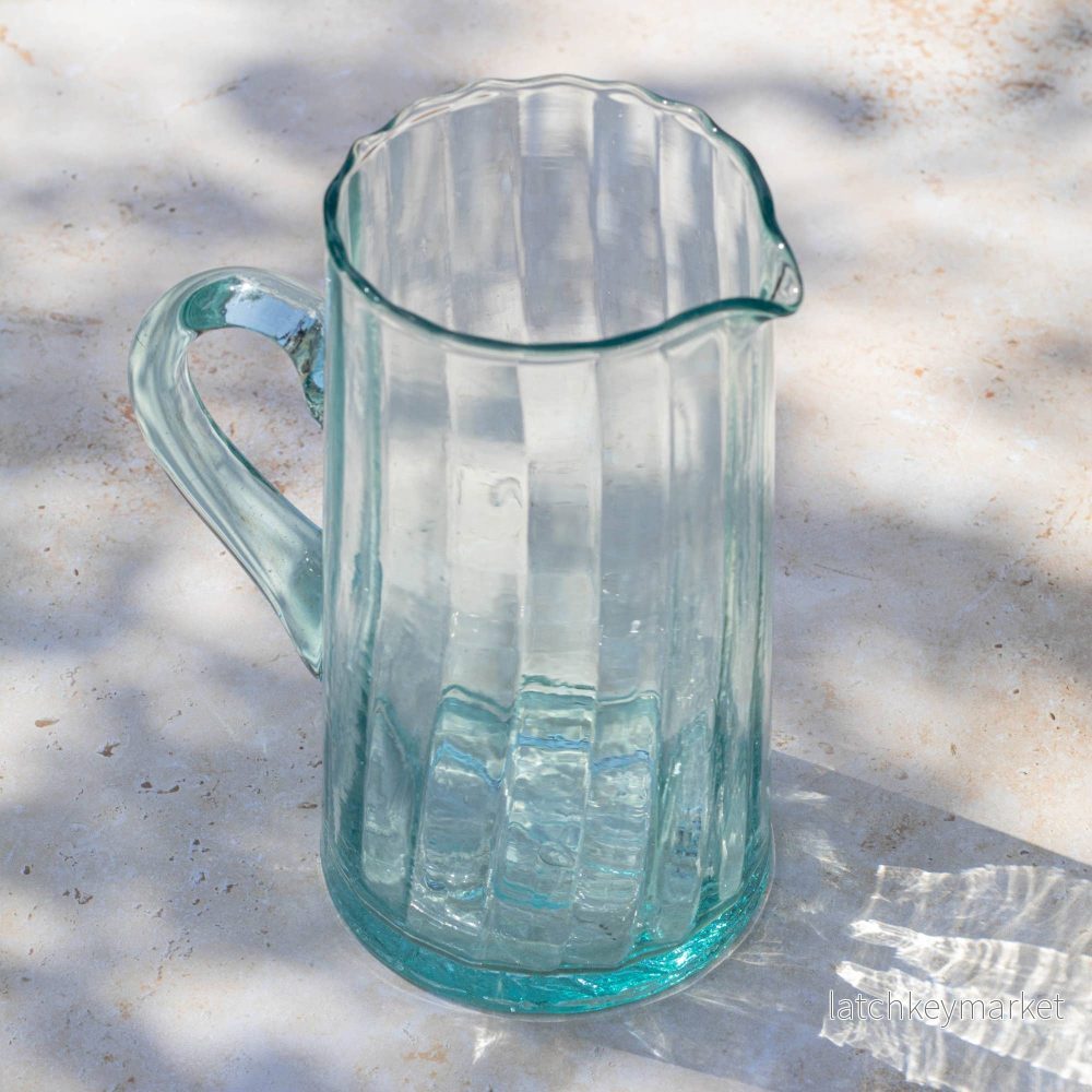 Handmade Moroccan Beldi Water Jug - Clear - Bild 2