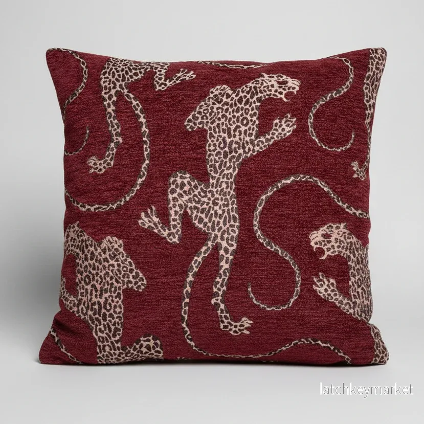 Kuddfodral Frida Bordeaux Kuddfodral Frida Bordeaux