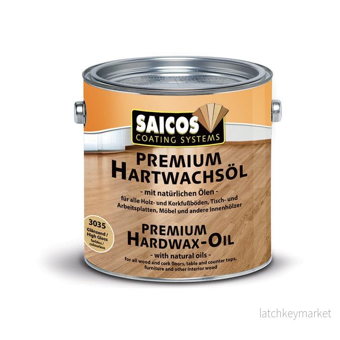 Saicos premium hårdvaxolja, högblank, 125 ml Saicos premium hårdvaxolja, högblank, 125 ml