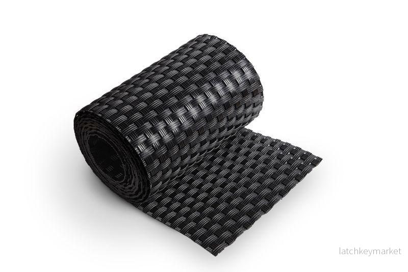 Insynsremsor i polyrattan, svart MW 5 x 20 cm Insynsremsor i polyrattan, svart MW 5 x 20 cm