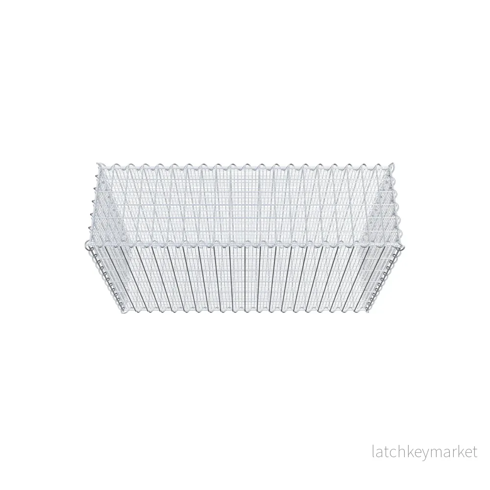 Sandgabion 100 cm x 60 cm x 30 cm (L x H x D), maskstorlek 5 cm x 10 cm, spiral - Bild 3
