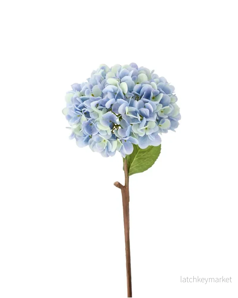 Konstgjord växt Hortensia Blå 3-pack 84 cm