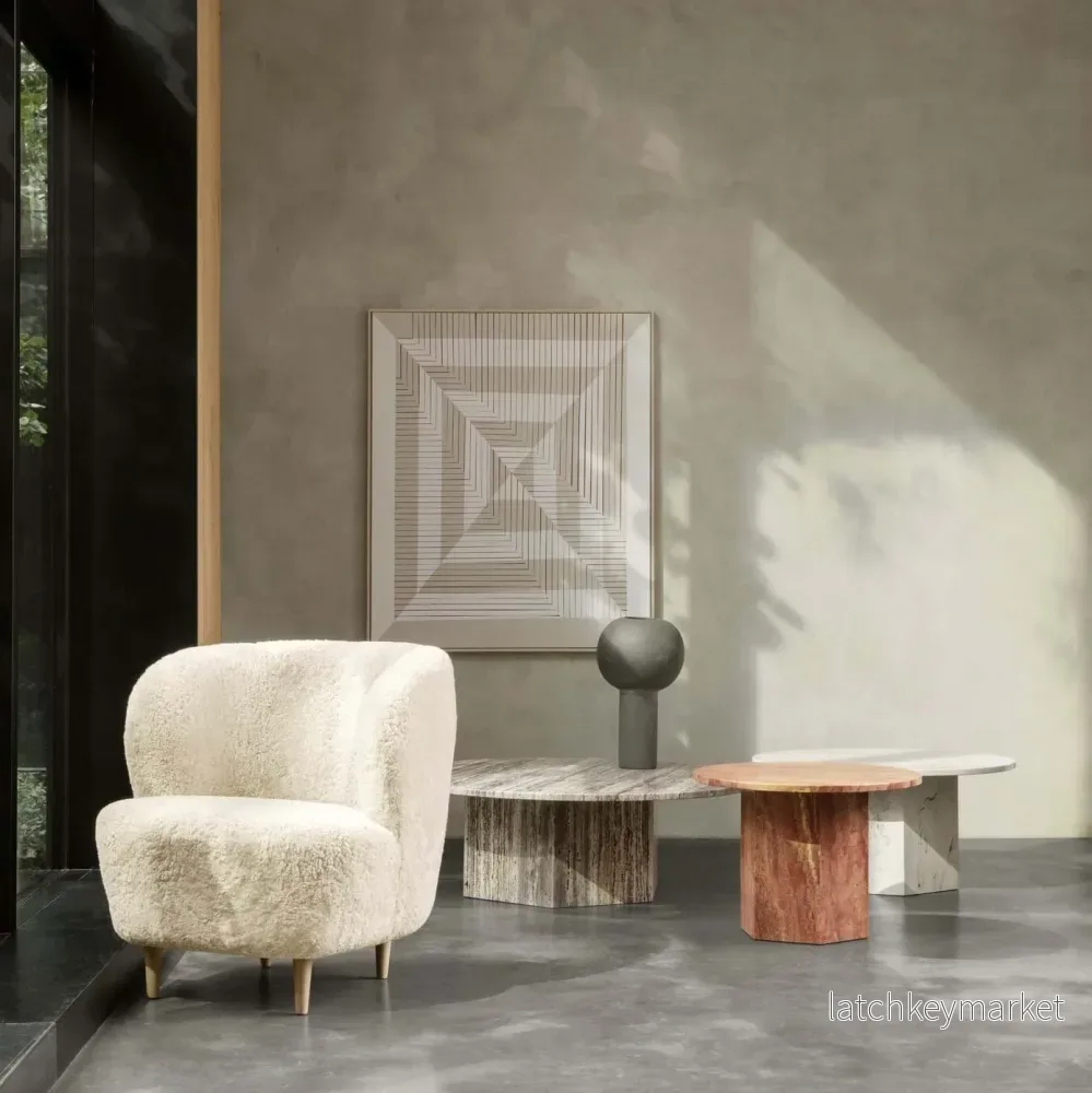 Stay Lounge Chair Small Wooden Legs - Bild 2