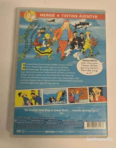 Tintin i hajsjön (DVD) - Bild 2