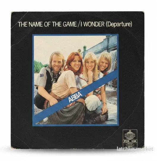 ABBA – The Name of the Game I Wonder (Departure) (7” Vinyl, 1977)