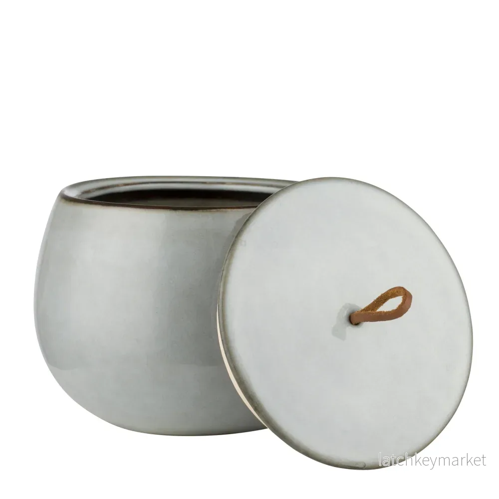 Amera krukka H10,5 Ø13,5 cm. grå - Bild 2