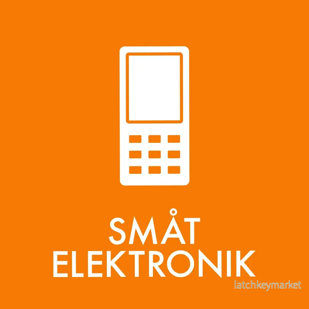 Avfallssortering – Småelektronik