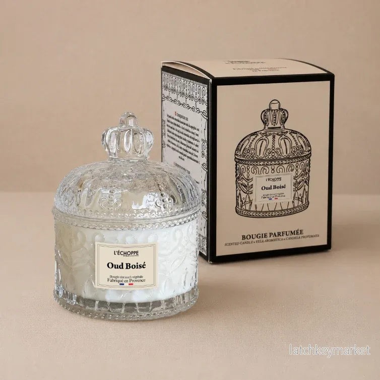 Oud Wood - Scented Candle 180g - Bild 2
