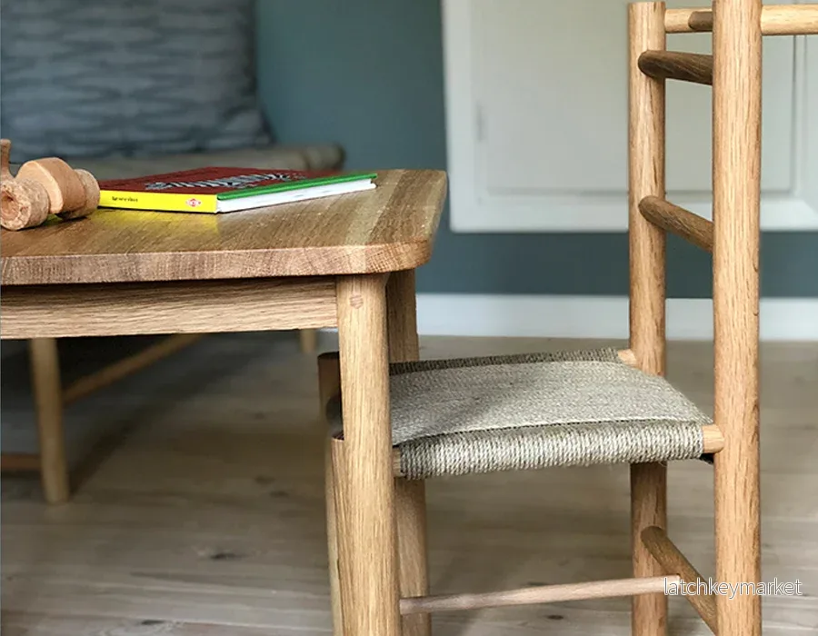 Bord och stol LB19 - paket | Dansk Design | Tillverkad för hand - Bild 3