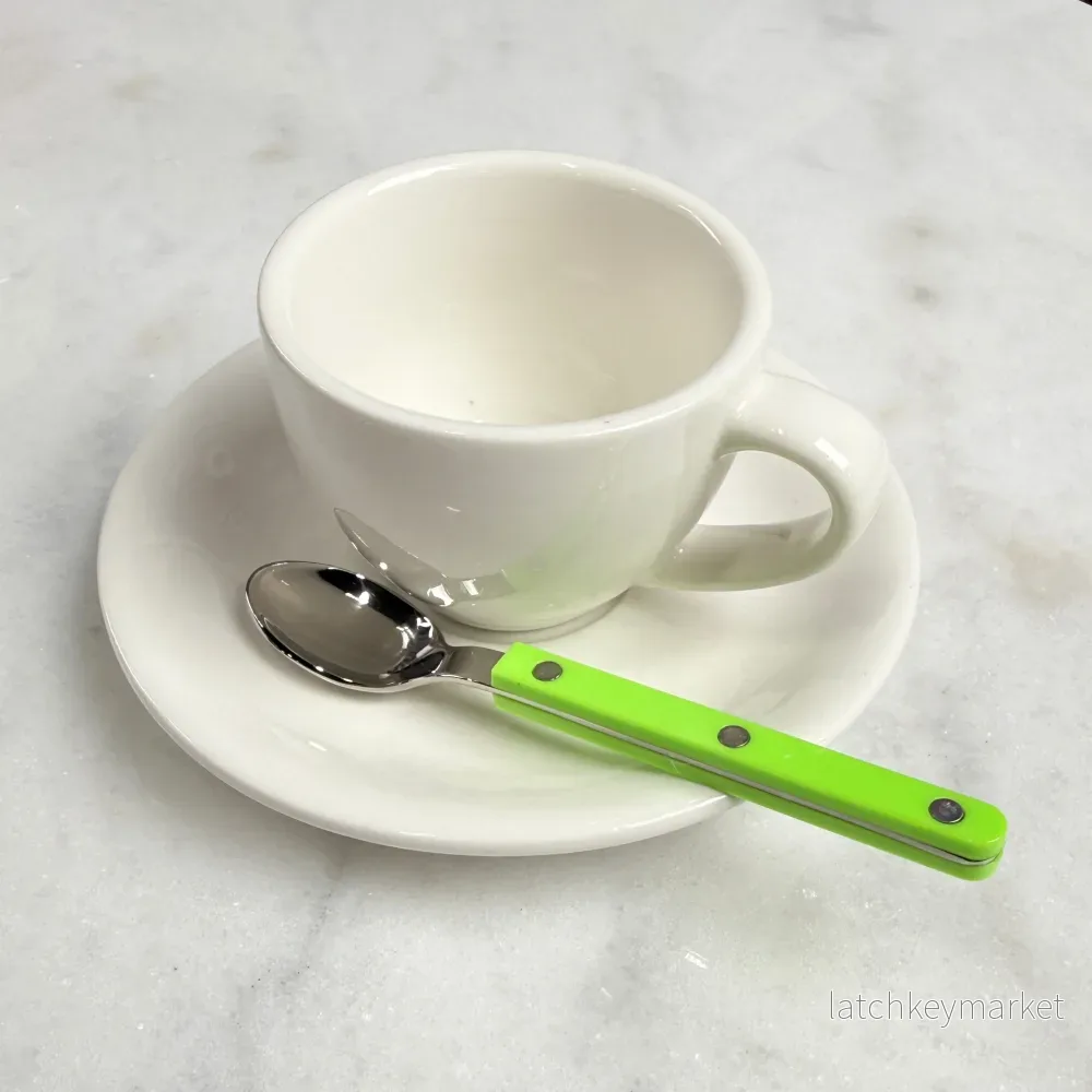 Sabre Paris Little Espresso Spoon Lime