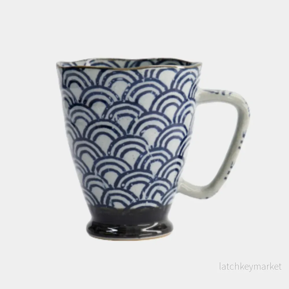 Mugg Blue/Grey Wave TDS Mugg Blue/Grey Wave TDS