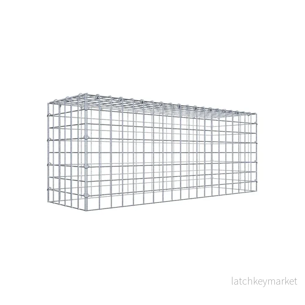 Typ 3 påbyggnadsgabion 100 cm x 40 cm x 30 cm (L x H x D), maskstorlek 5 cm x 5 cm, C-ring Typ 3 påbyggnadsgabion 100 cm x 40 cm x 30 cm (L x H x D), maskstorlek 5 cm x 5 cm, C-ring