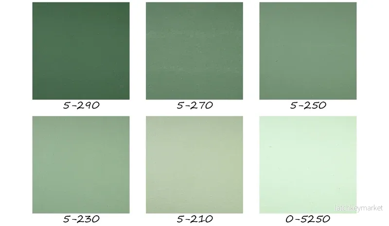 Oxidgrön – Ovolin äggoljetempera