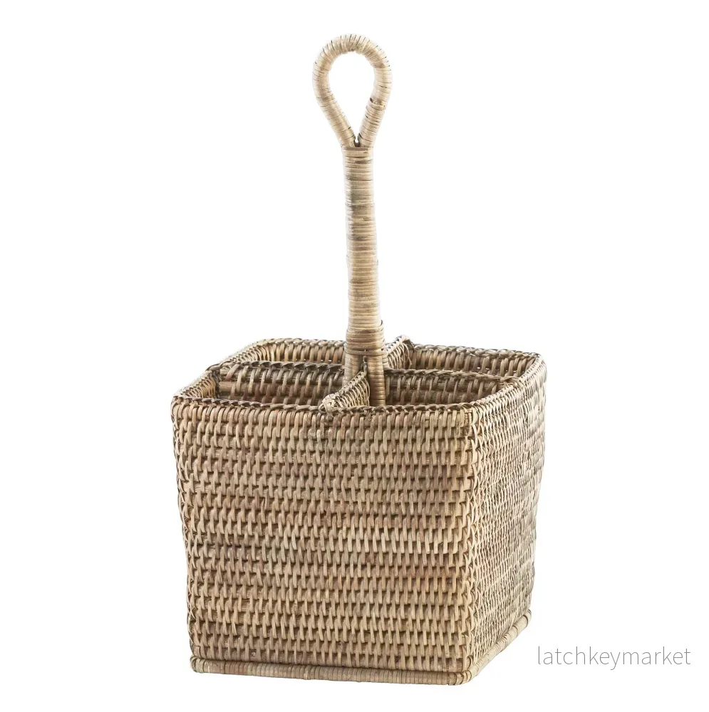 Norah kökstillbehållare H38 Ø cm. natur Norah kökstillbehållare H38 Ø cm. natur