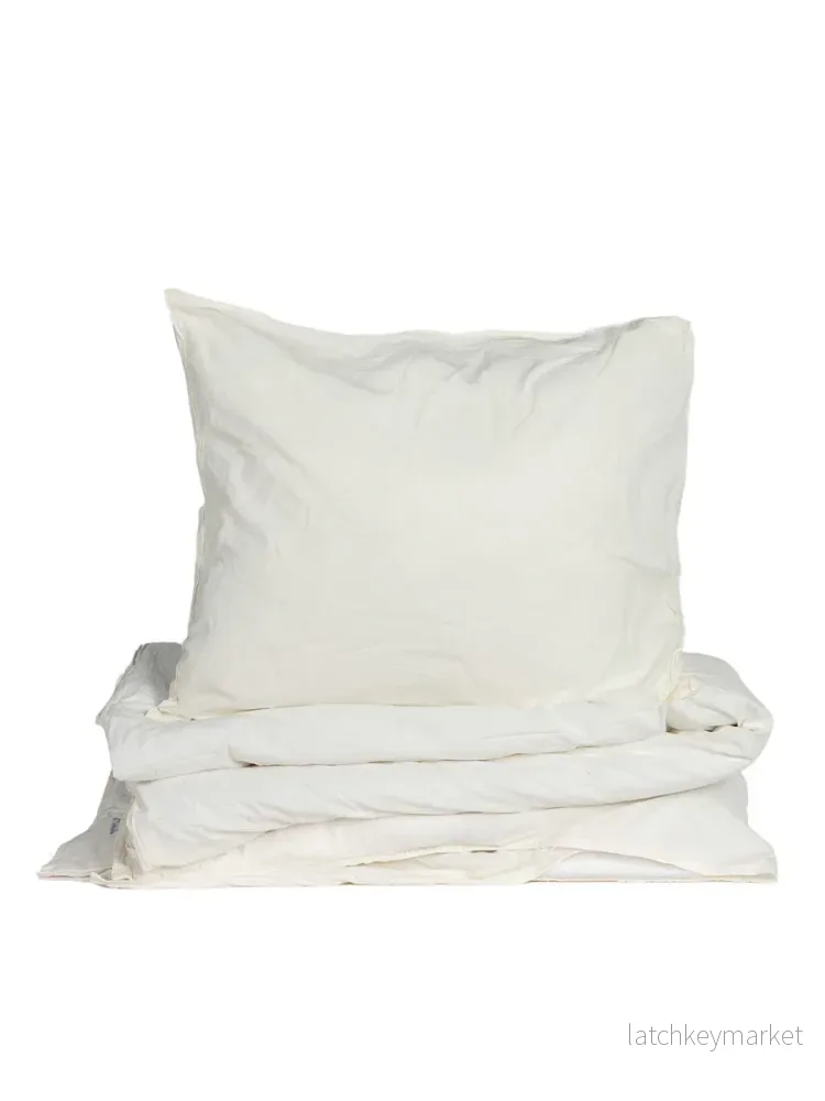 Crinkle Påslakanset, Offwhite