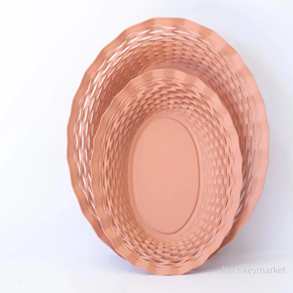 Bread Basket Medium Pink Bread Basket Medium Pink