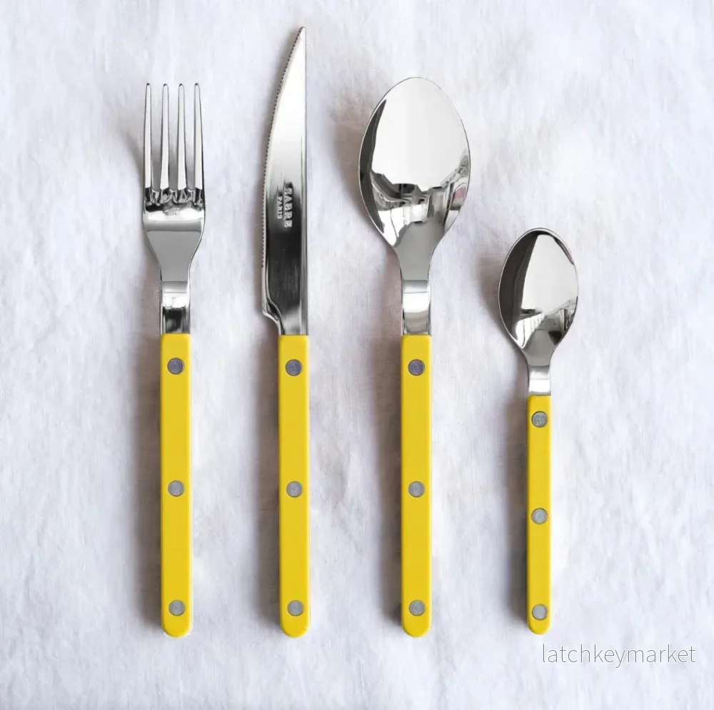 Sabre Paris Cutlery Set 24 pcs Yellow