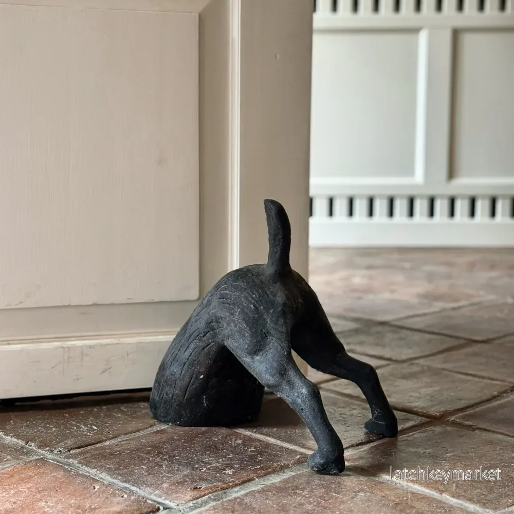 Dörrstopp hund gjutjärn - Bild 2