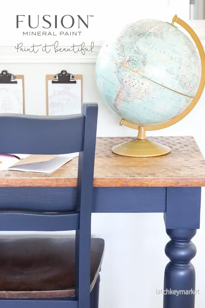 Fusion Mineral Paint Midnight Blue - Bild 2