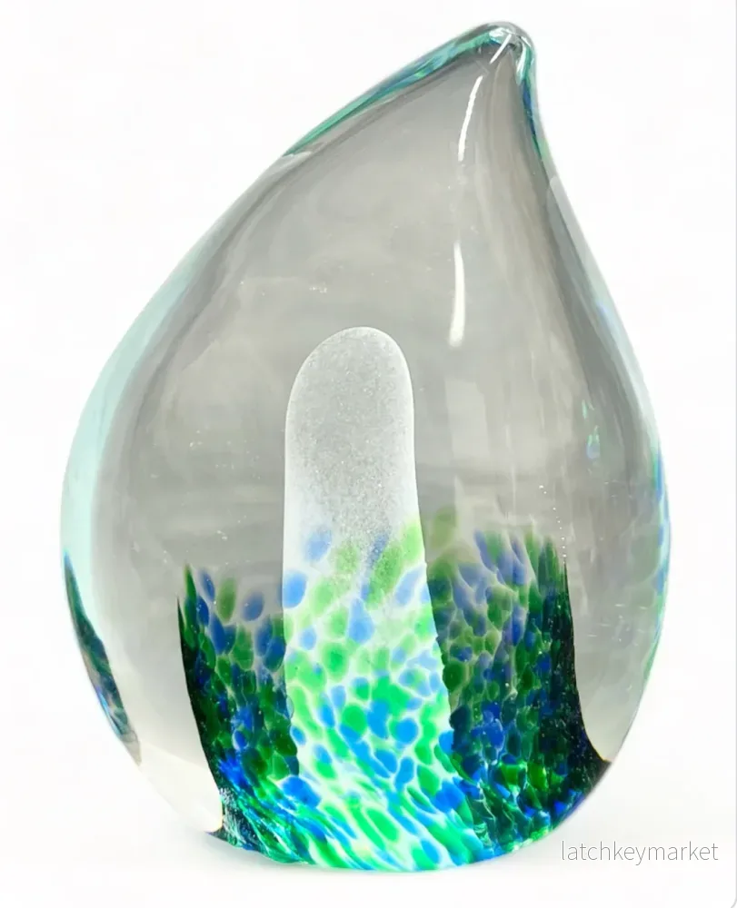 BREVPRESS Glas Micael Segerberg Swedish Glass Signerad BREVPRESS Glas Micael Segerberg Swedish Glass Signerad