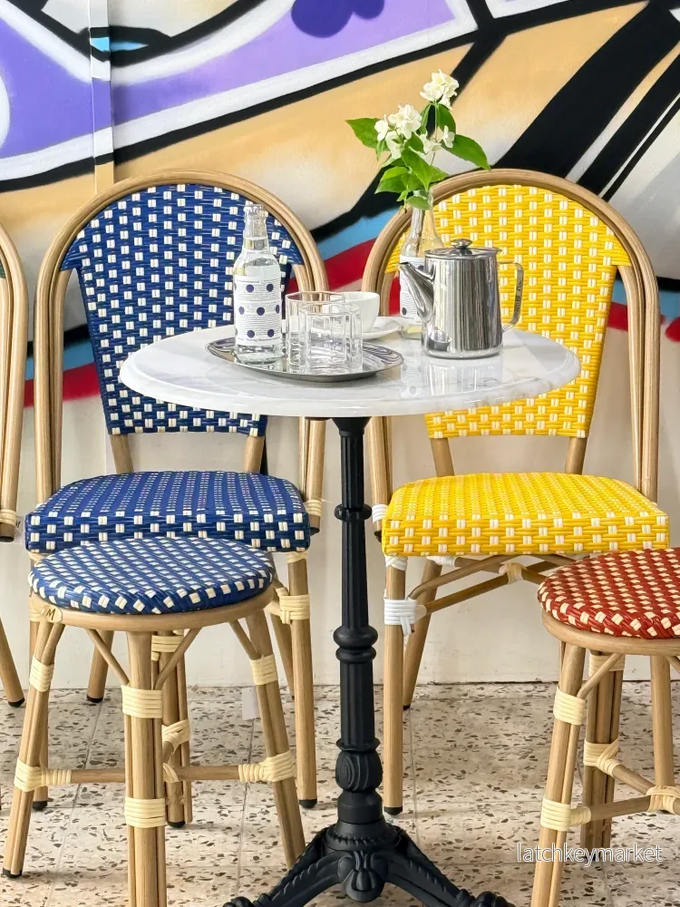 Mon Bistro Stool Blue - Bild 3