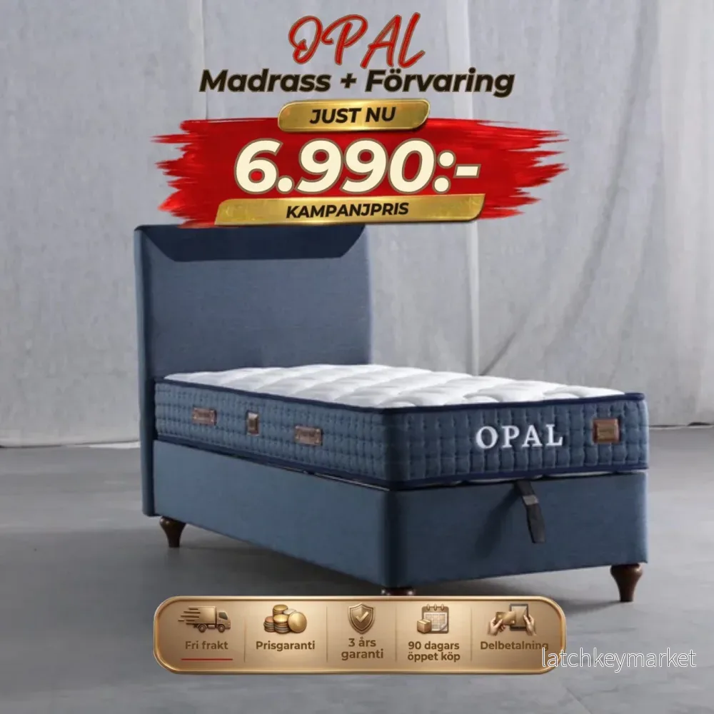 Opal Säng-Huvudgavel-Madrass-Förvaring Opal Säng-Huvudgavel-Madrass-Förvaring