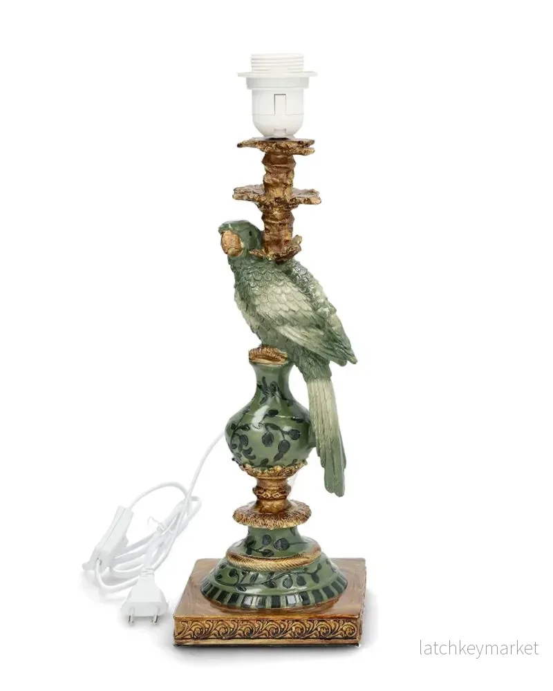 Bordslampa Papegoja 43 cm Grön Bordslampa Papegoja 43 cm Grön