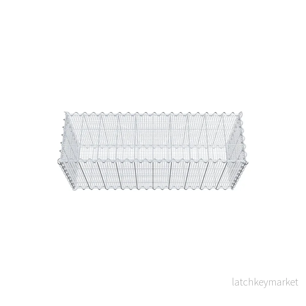 Sandgabion 100 cm x 40 cm x 30 cm (L x H x D), maskstorlek 10 cm x 10 cm, spiral - Bild 3