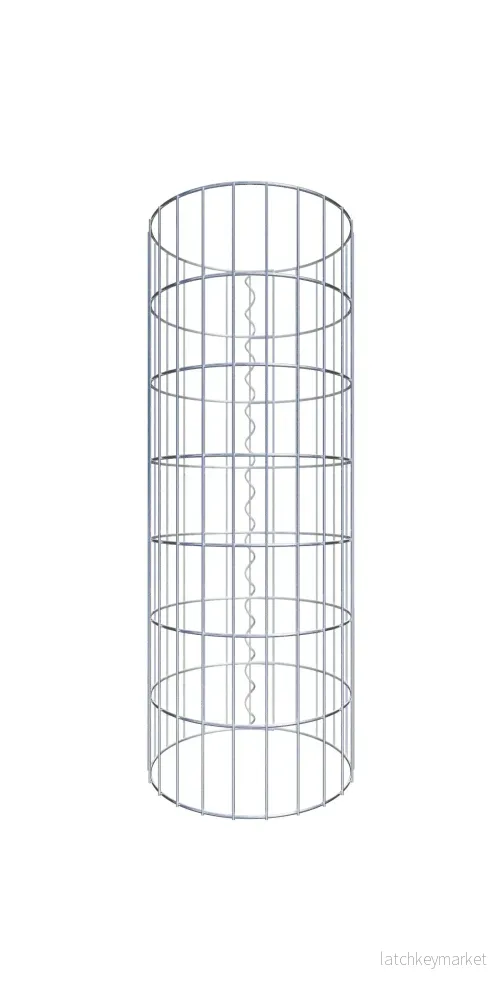 Gabionpelare diameter 37 cm, MW 5 x 10 cm rund - Bild 2