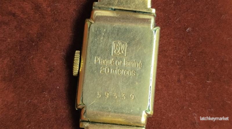 Vintage Schweiziskt Armbandsur Rolf Walz – Guldförgyllning 20 mikron - Bild 2