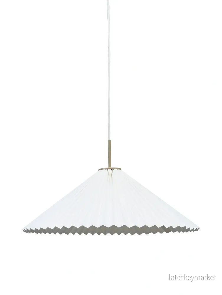 Dora Taklampa med Veckad Skärm, 60cm
