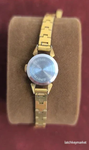 Vintage Armbandsur – USSR – Guldton - Bild 2