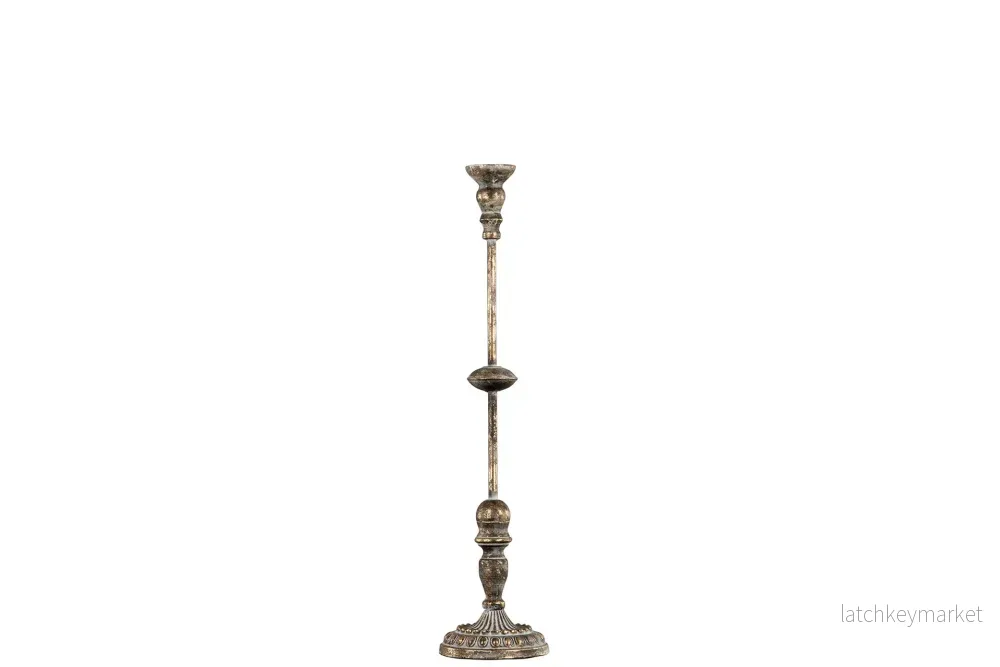 Ljusstake Guldbrun Metall 12,5×57 1 st HH REA Ljusstake Guldbrun Metall 12,5×57 1 st HH REA