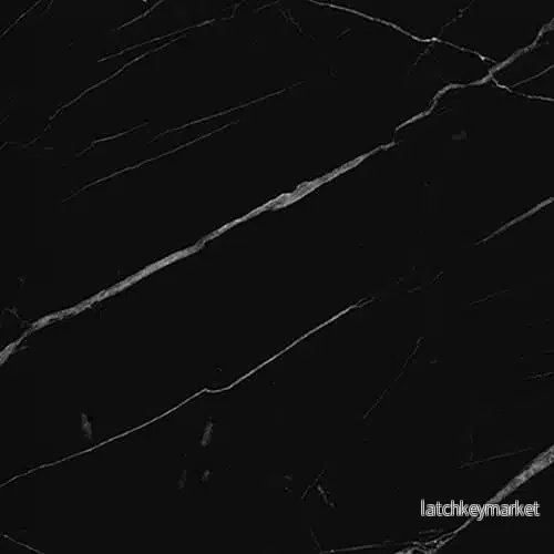 Mjukt matt överdrag i stenmarmor – U50 Nero Marquina 122 cm Mjukt matt överdrag i stenmarmor – U50 Nero Marquina 122 cm